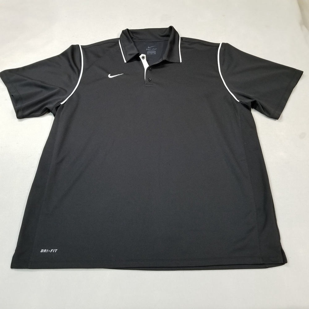 Nike Black Dri-FIT Polo Shirt
